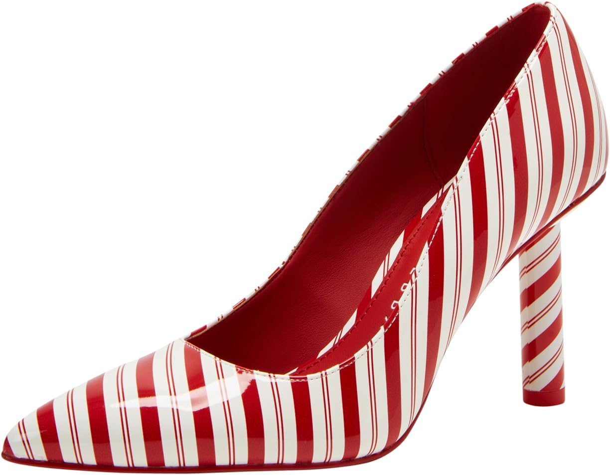 Katy Perry Women's The Canidee Pump, Red Multi, 8