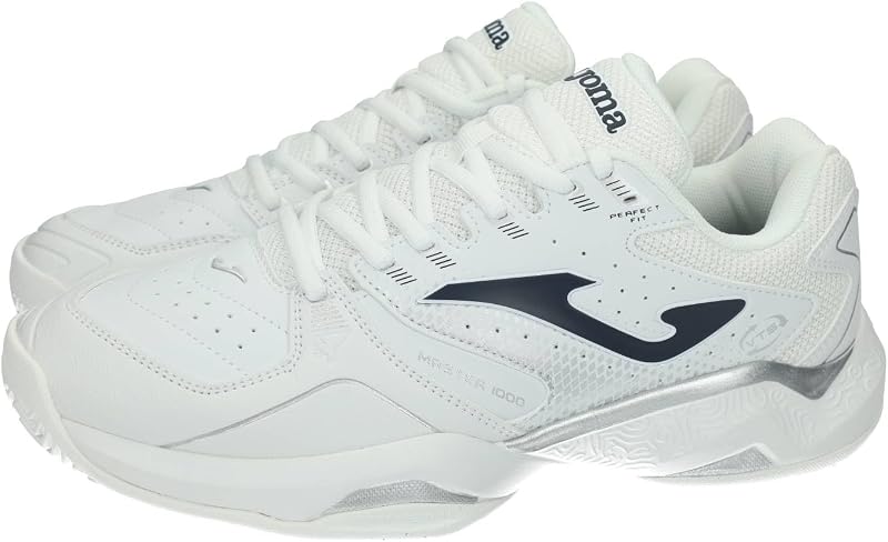 Joma TM100S2502C Sneakers Master 1000 Uomo Sportive Bianca Design Tennis Comode e Resistenti Uomo Sportivo