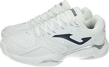 Joma TM100S2502C Zapatillas Master 1000 para Hombre, Deportivas Blancas, diseño para Tenis, cómodas y Resistentes. Hombre Deportivos