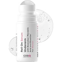 Cos-IQ Brightening Underarm Roll On Serum for Women | With Bioecolea, Mandelic Acid and Bio White | Long Lasting deodorant roll on with Fresh Floral Fragrance | Suitable for Sensitive Skin | 40ml
