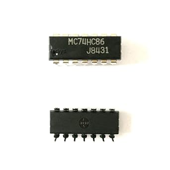 30Pcs MC74HC86 SN74HC86N DIP-14 Ouad 2-Input Exclusive-OR Gates SN74HC86 | Substitute for 74HC86 SN74HC86 HD74HC86P DM74HC86N MC74HC86AN