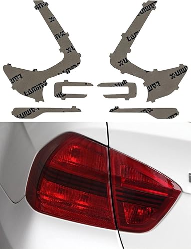 Miniatura 5 de Lamin-x Cubiertas de luces traseras ahumadas de ajuste personalizado para Volvo XC40 2023 y más