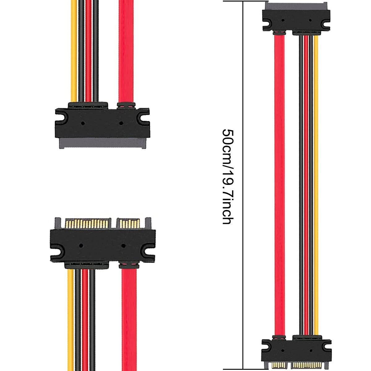Amazon.com: DKARDU 4 Pack 22-pin (7+15) SATA Data and Power