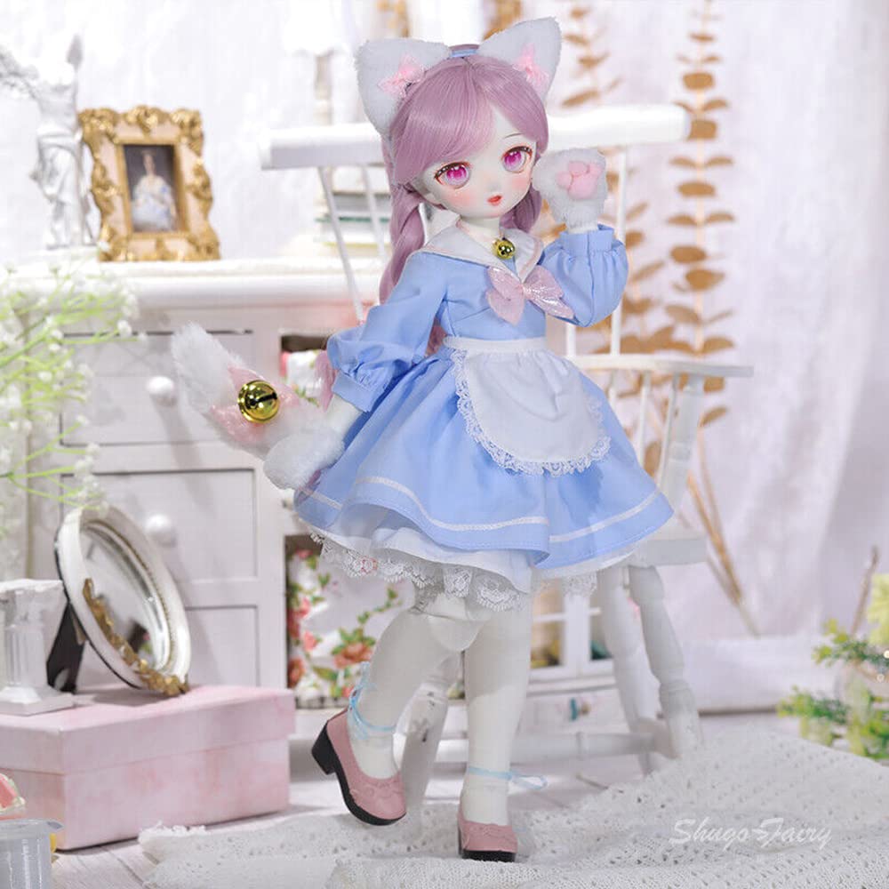 Amazon.co.jp: KAKAA BJDドール フルセット1/4 球体関節人形 39.5cm