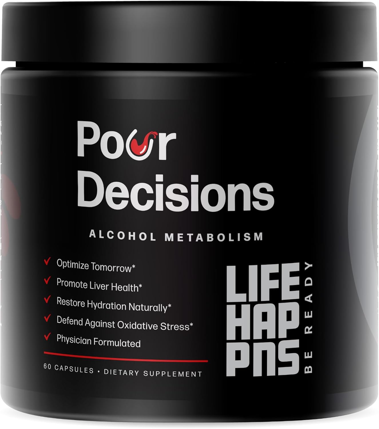 Life Happns Pour Decisions Liver Health Supplement with