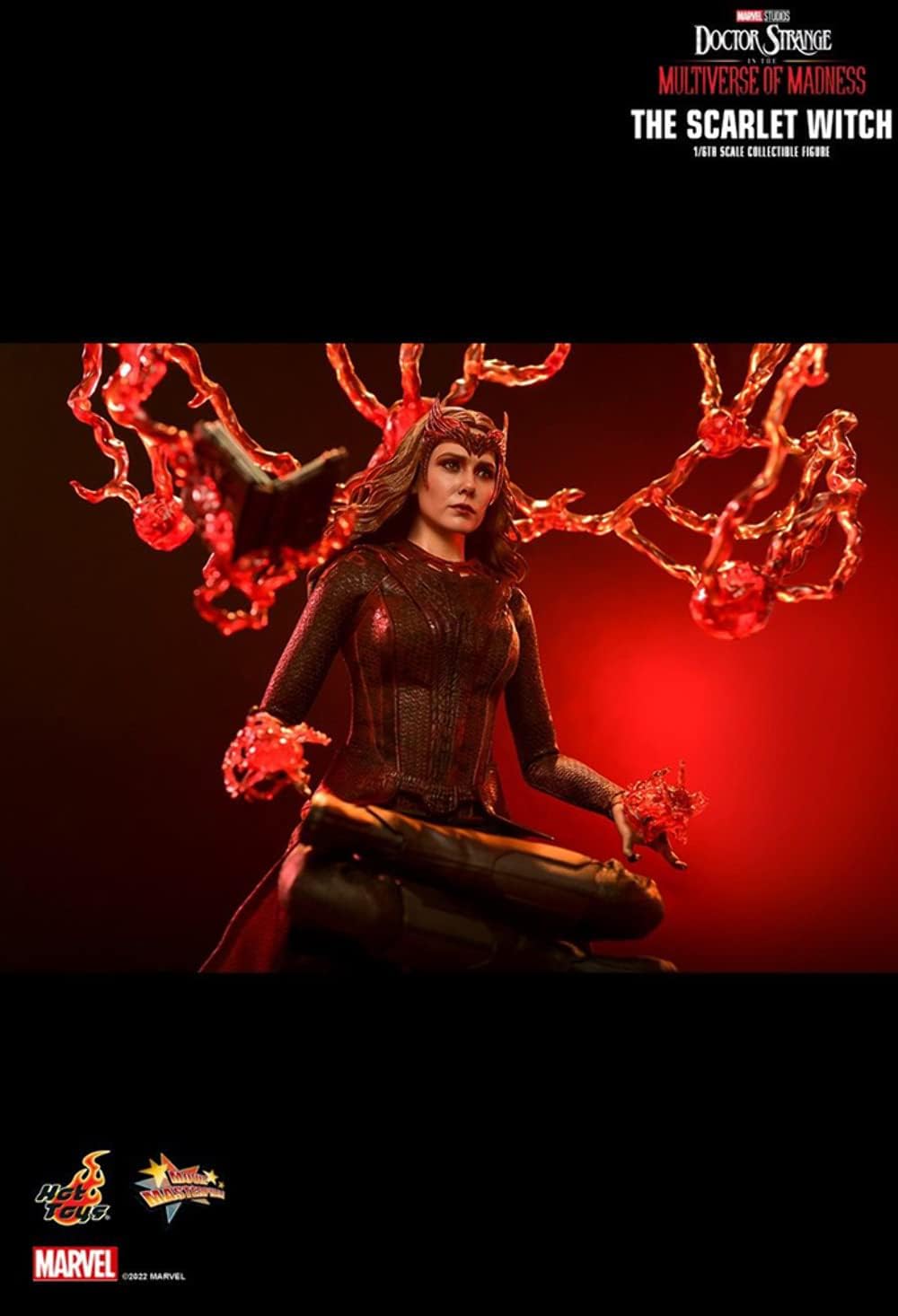 Hot Toys Doctor Strange in The Multiverse of Madness Figurine Movie Masterpiece 1/6 The Scarlet Witch 28 cm