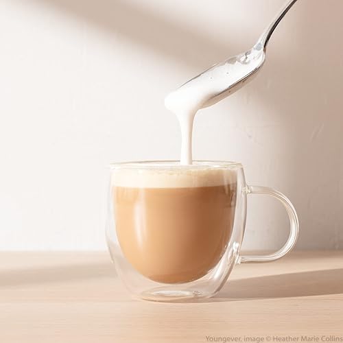 Miniatura 4 de Youngever Paquete de 2 tazas de café de vidrio, tazas de café con aislamiento térmico de doble pared, tazas de café de vidrio (8.5 onzas)