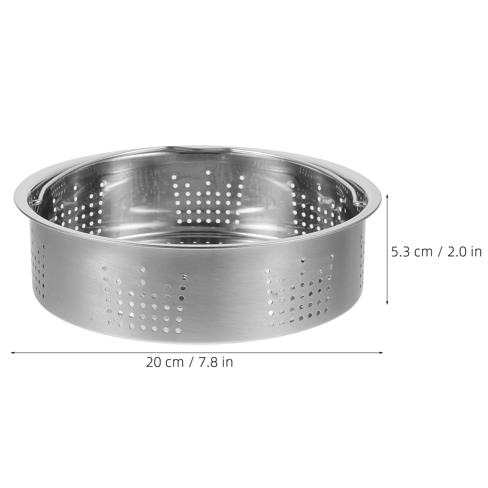 OUNONA 2 cestas de vapor de 7,8 pulgadas para ollas y arroceras