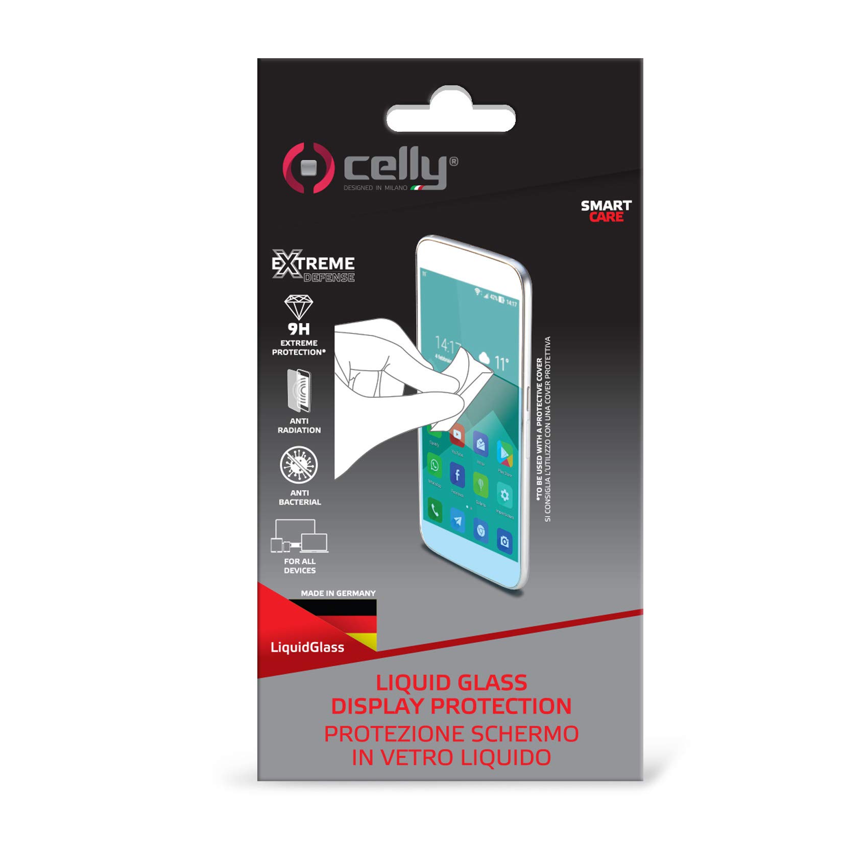 Pellicola Vetro per Sony Xperia 1 VII (Fronte+Retro) Opaca Pellicola
