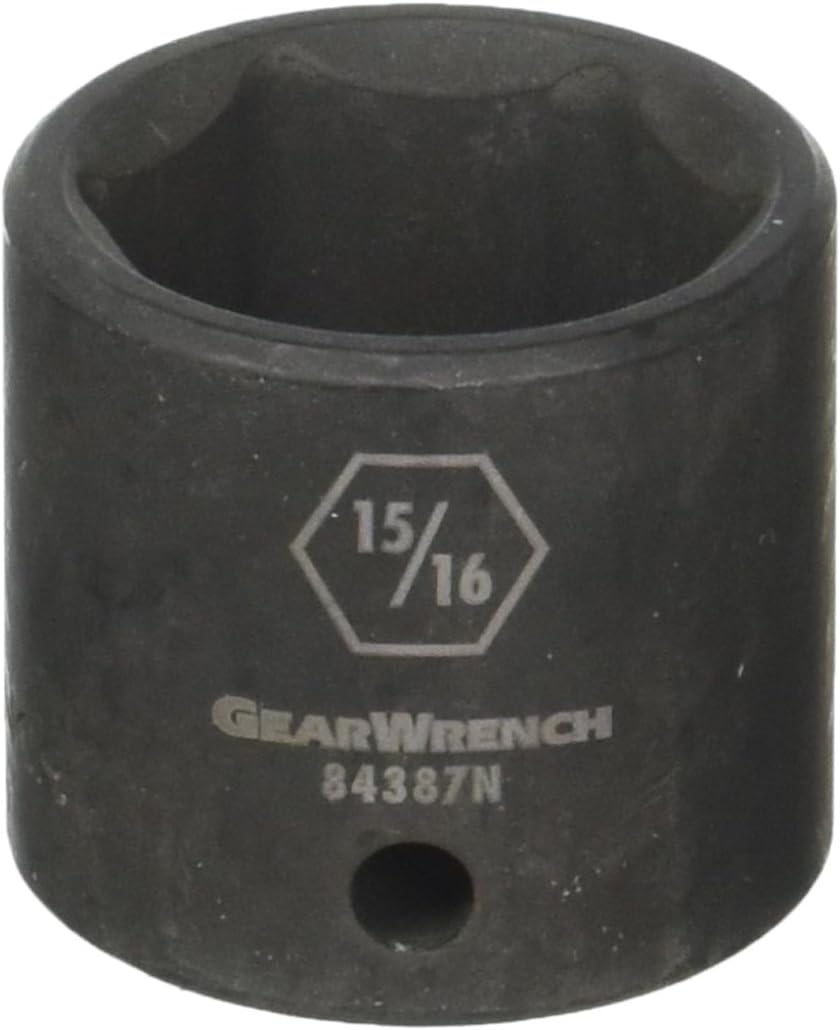 GEARWRENCH 3/8" Drive Standard Impact SAE Socket 15/16", 6 Point - 84387N : Tools & Home Improvement
