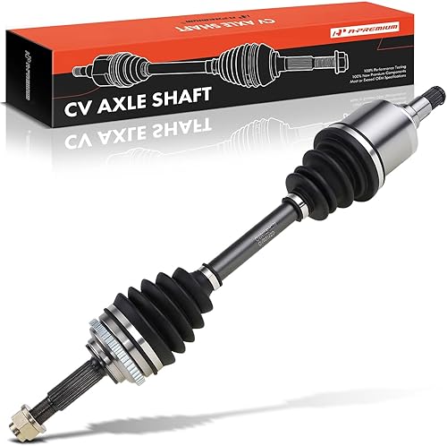 A-Premium Conjunto de eje de eje CV compatible con modelos Chevrolet, Pontiac y Suzuki - Aveo 2004-2011, Aveo5 2006-2011, G3 Wave 2009, Wave5,