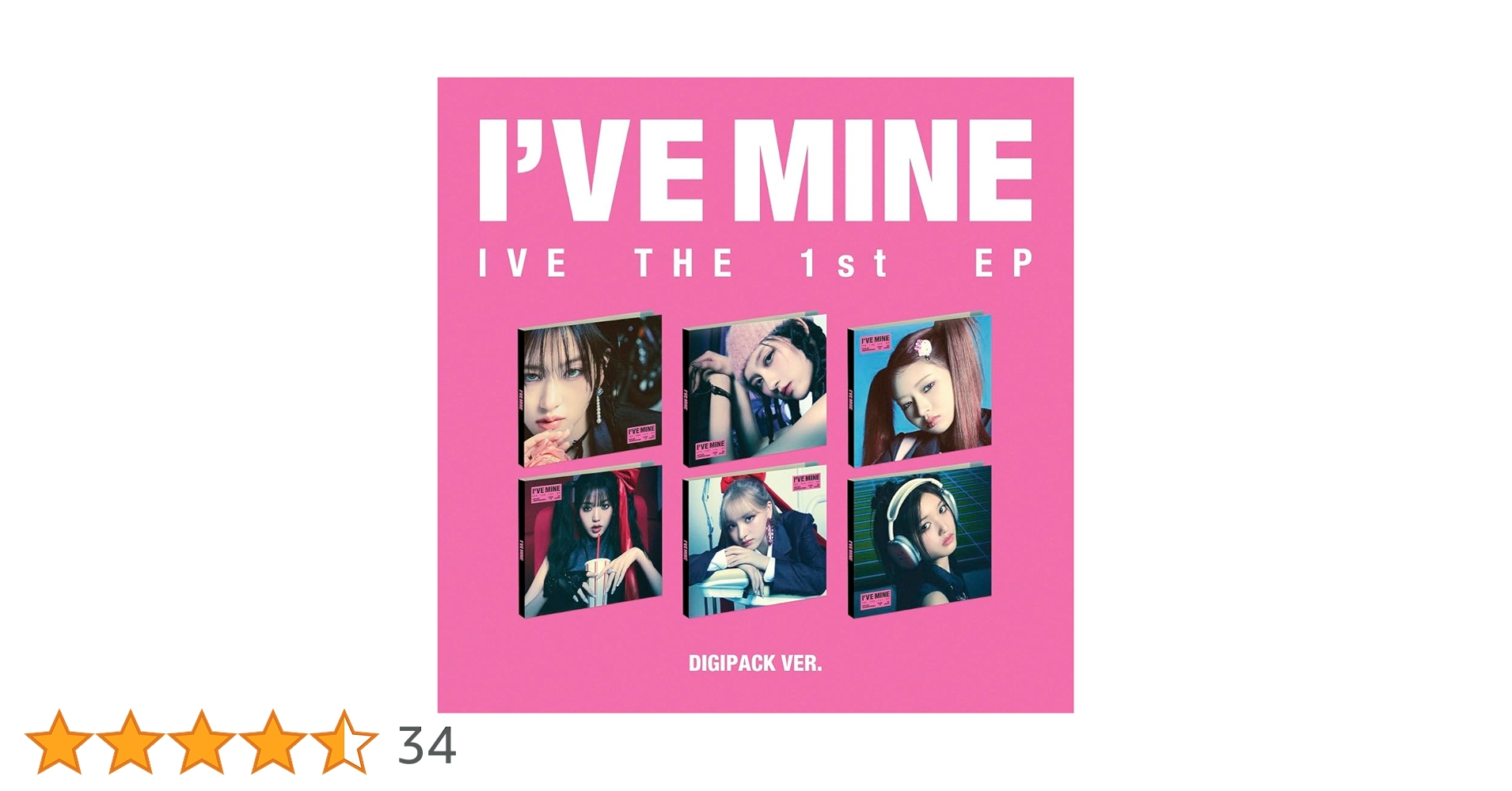 Amazon.co.jp: IVE THE 1st EP 'I'VE MINE (Digipack Ver.)(限定盤