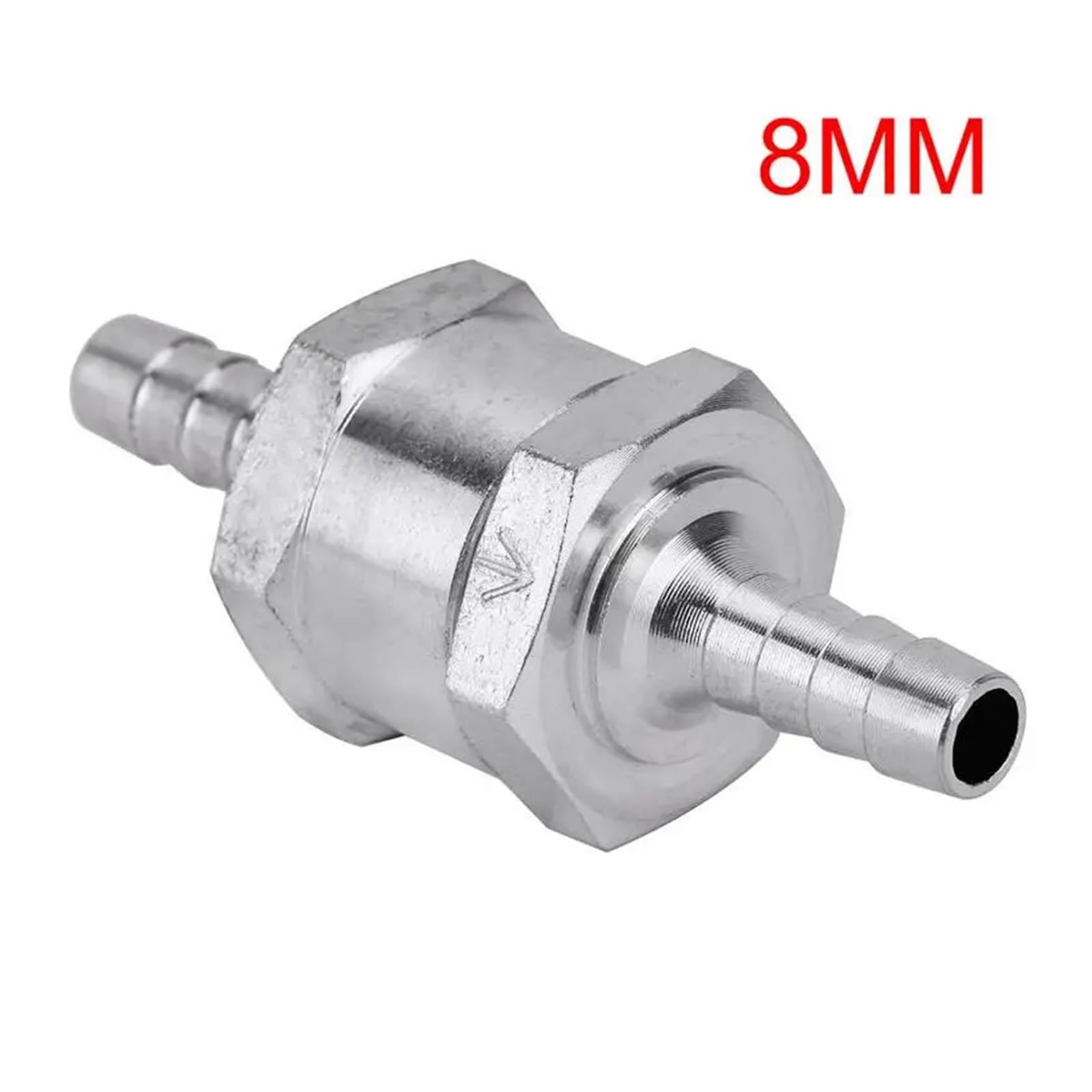 Zawór zwrotny paliwa, Stop aluminium, benzyna wysokotemperaturowa(8mm)