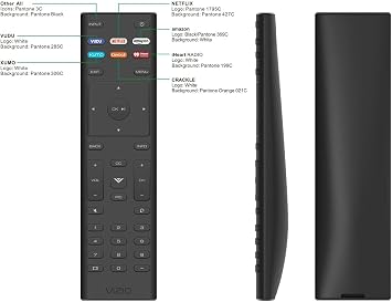 جهاز تحكم عن بعد عالمي لاستبدال XRT136 لأجهزة VIZIO All LED LCD HD 4K UHD HDR الذكية
