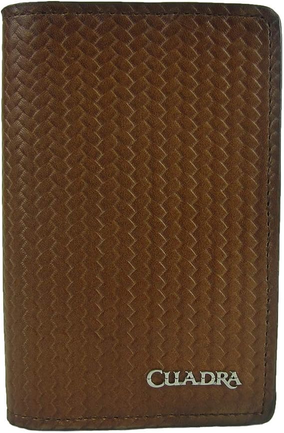 Amazon.com: Cuadra DU180 - Cartera de piel bovina de dos tonos : Ropa,  Zapatos y Joyería