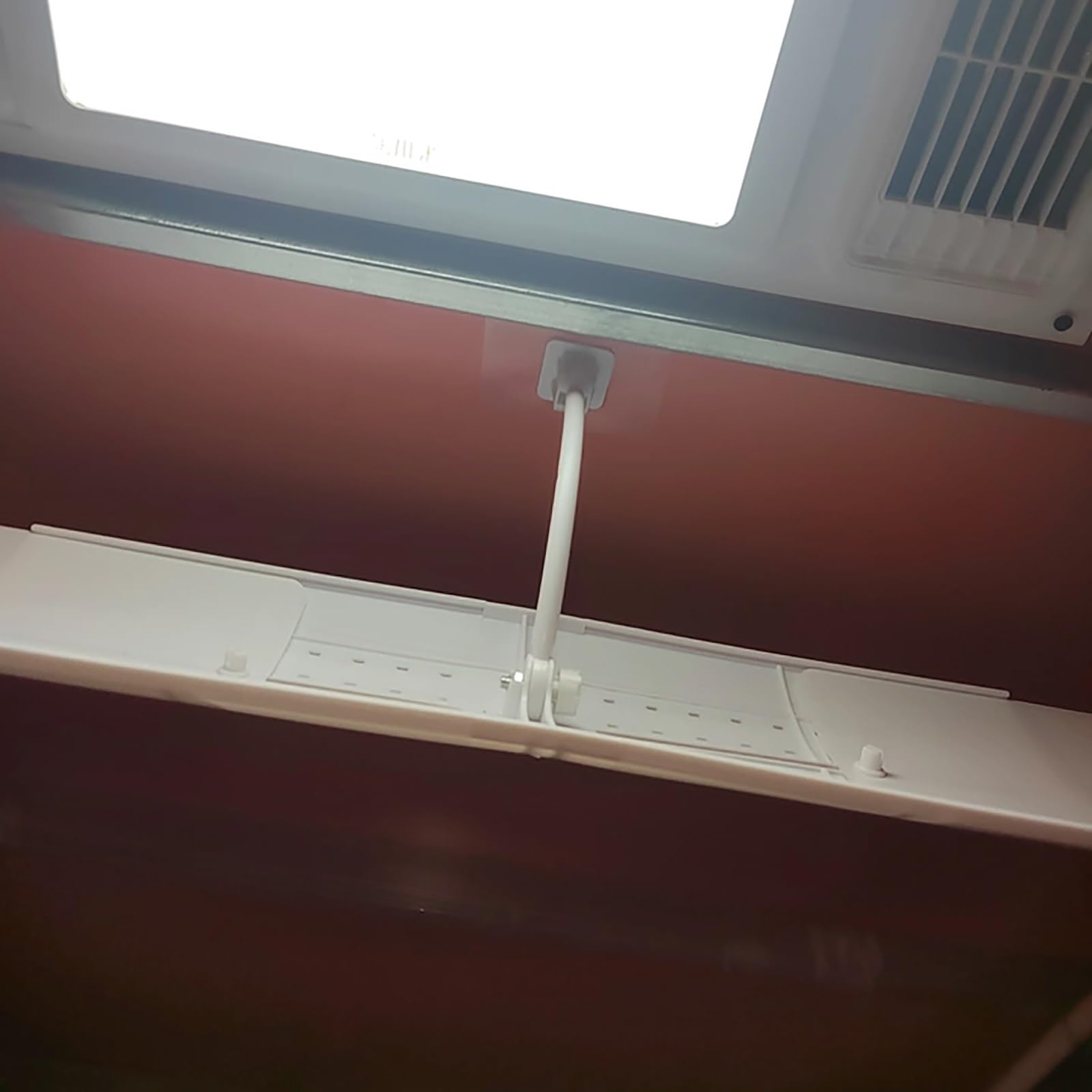 4 Pezzi Deflettore Condizionatore Universale per Bocchette di Ventilazione, Deflettore Aria Condizionata Telescopico Anti-Corrente d'Aria