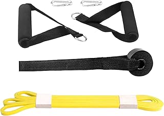 Banda de resistencia para dominadas | Bandas de resistencia de látex para deporte y entrenamiento | Equipo de entrenamiento de fuerza para Homegym Fitness Mujer Hombre y Joven