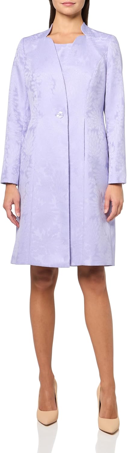 Le Suit Womens Jacket/Dress Suit 12 Lilac