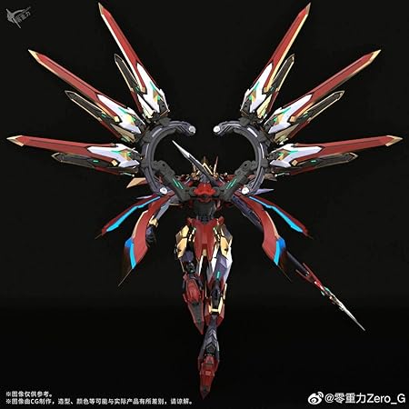 Amazon Zero G Zero Gravity社 1 100 哪吒 ナタ 血刃 可動フィギュアーツ 合金完成品 オリジナル ロボット Mb スケール 並行輸入品 ロボット 子ども向けフィギュア おもちゃ