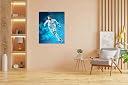 HK PRINTS Ronaldo Football Motivational Big Size Flex Poster for Room (24x36 Inch, 210 GSM Paper, Gloss Finish, Multicolor) F-2022 gallery image