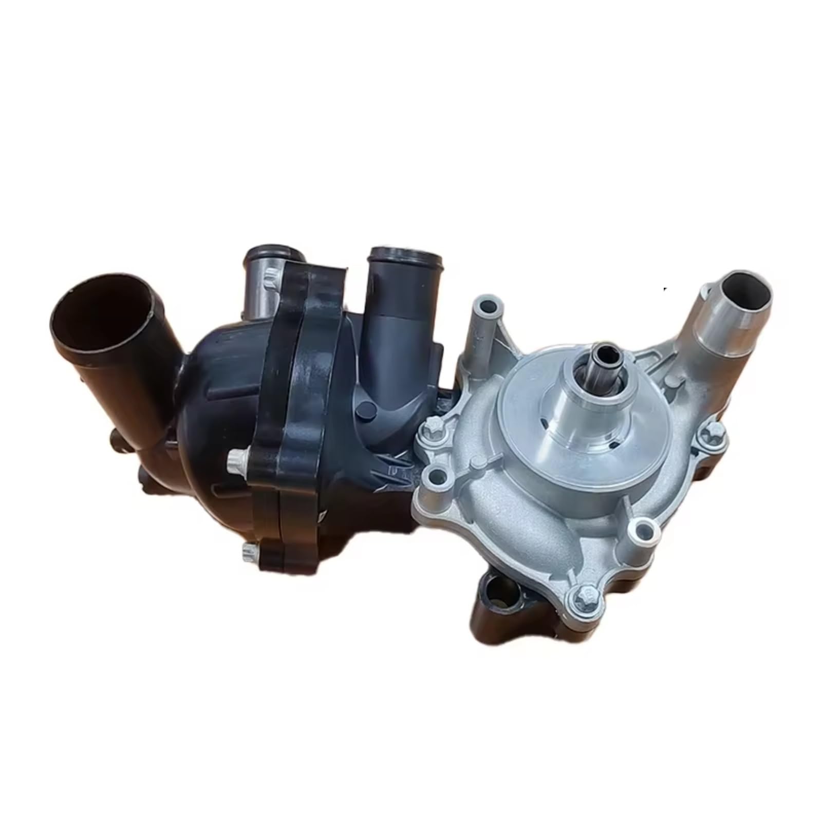 Bomba de Agua Motor Compatible Con Para Touareg 7P 2013-2014 Para Touareg 2015-2017 Conjuntos Termostato Bomba Agua Refrigerante Motor Automóvil OEM 079121012D