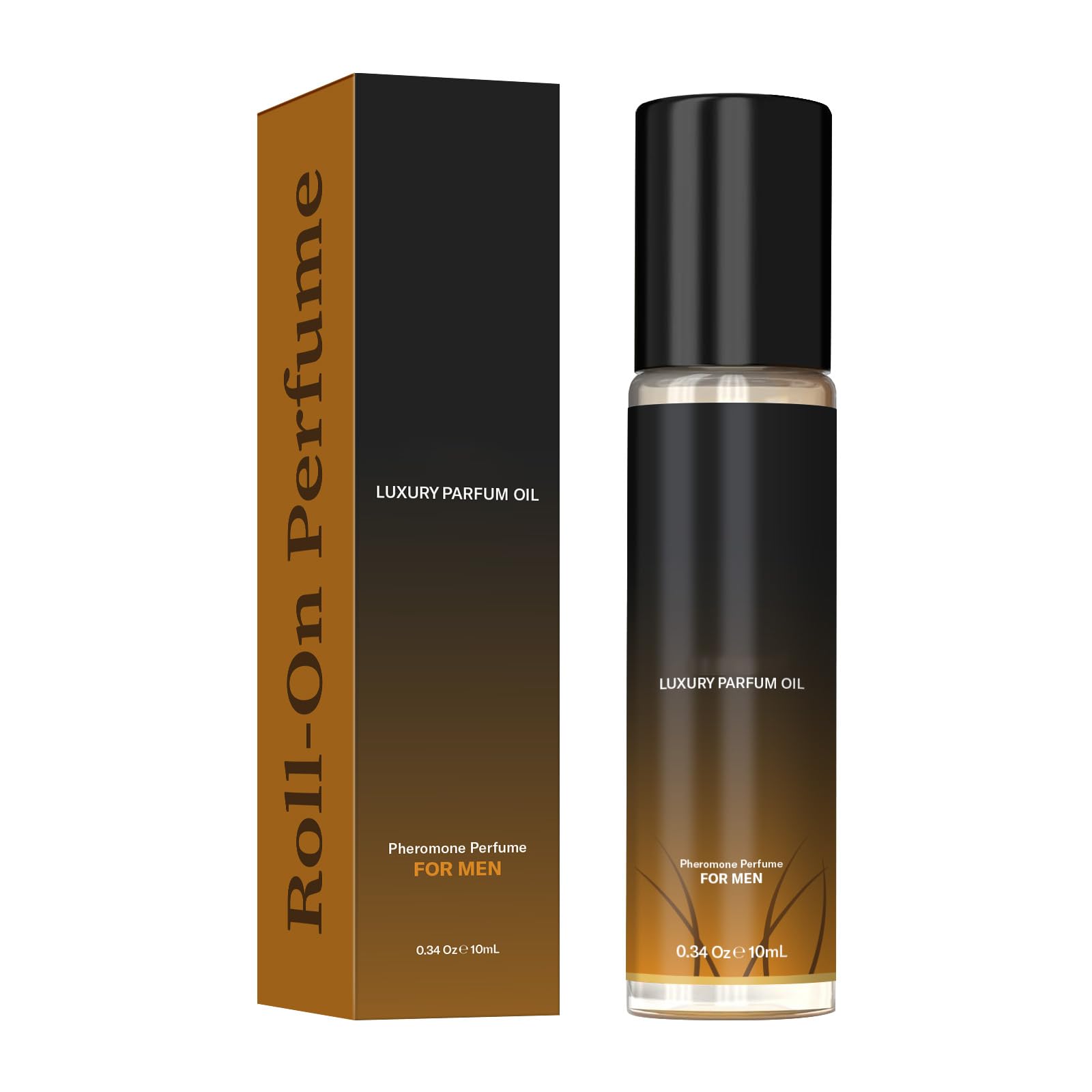 Pheromone Cologne For Men - Roll On Pheromone Perfume Oil For Him Long-Lasting Formula - Bold Magnetic Travel