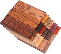 Vista 7 de IECAP LLC Paneles de madera a espejo de madera de palo negro africano para mango de cuchillo – Materiales para mango de cuchillo – Escalas