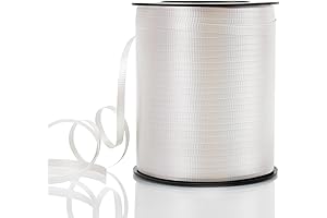 GiftExpress 500 Yards Silver Curling Ribbon: The Premium Choice for Your Balloon and Gift-Wrapping Needs