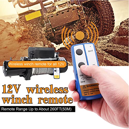 Torkettle YHGFDSW0087Z 12V 500A Winch Solenoid Contactor Relay And Wireless Twin Remote Controller Kit thumb #8