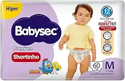 Fralda Babysec Galinha Pintadinha Pants Hiper M 60 Unids