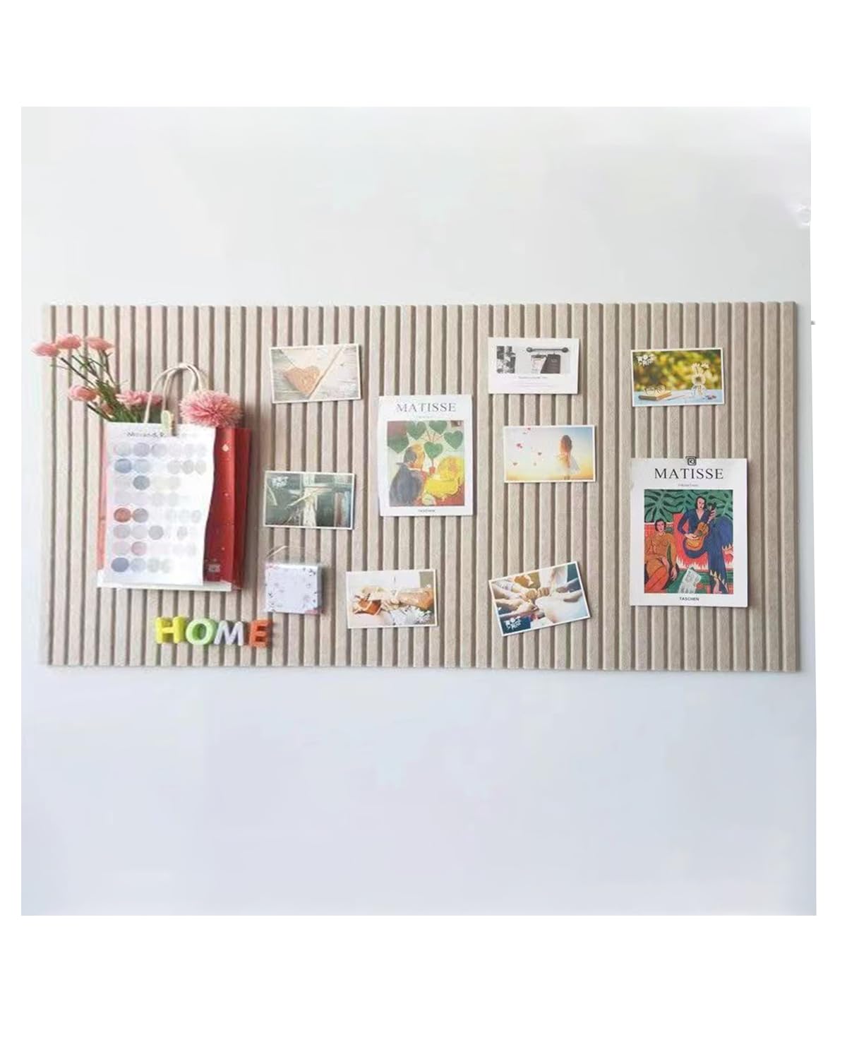 Grande Plaque En Liège De 60 X 40 Cm - Tableau D'affichage Décoratif En Liège En Feutre - 0,9 Cm D'épaisseur - Photo Pliable Avec Ruban Adhésif Autocollant