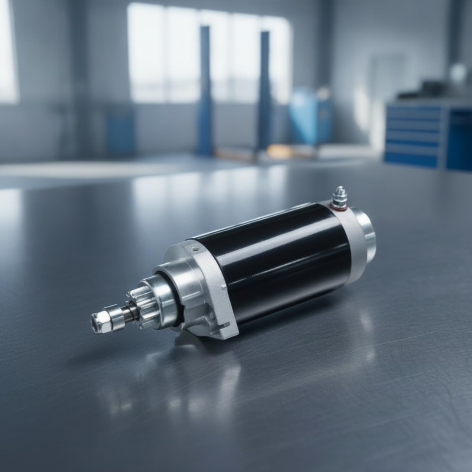 Motorino D'avviamento Fuoribordo Robusto Motore di Avviamento Resistente All'umidità Avviatore Motore per Officina Nautica