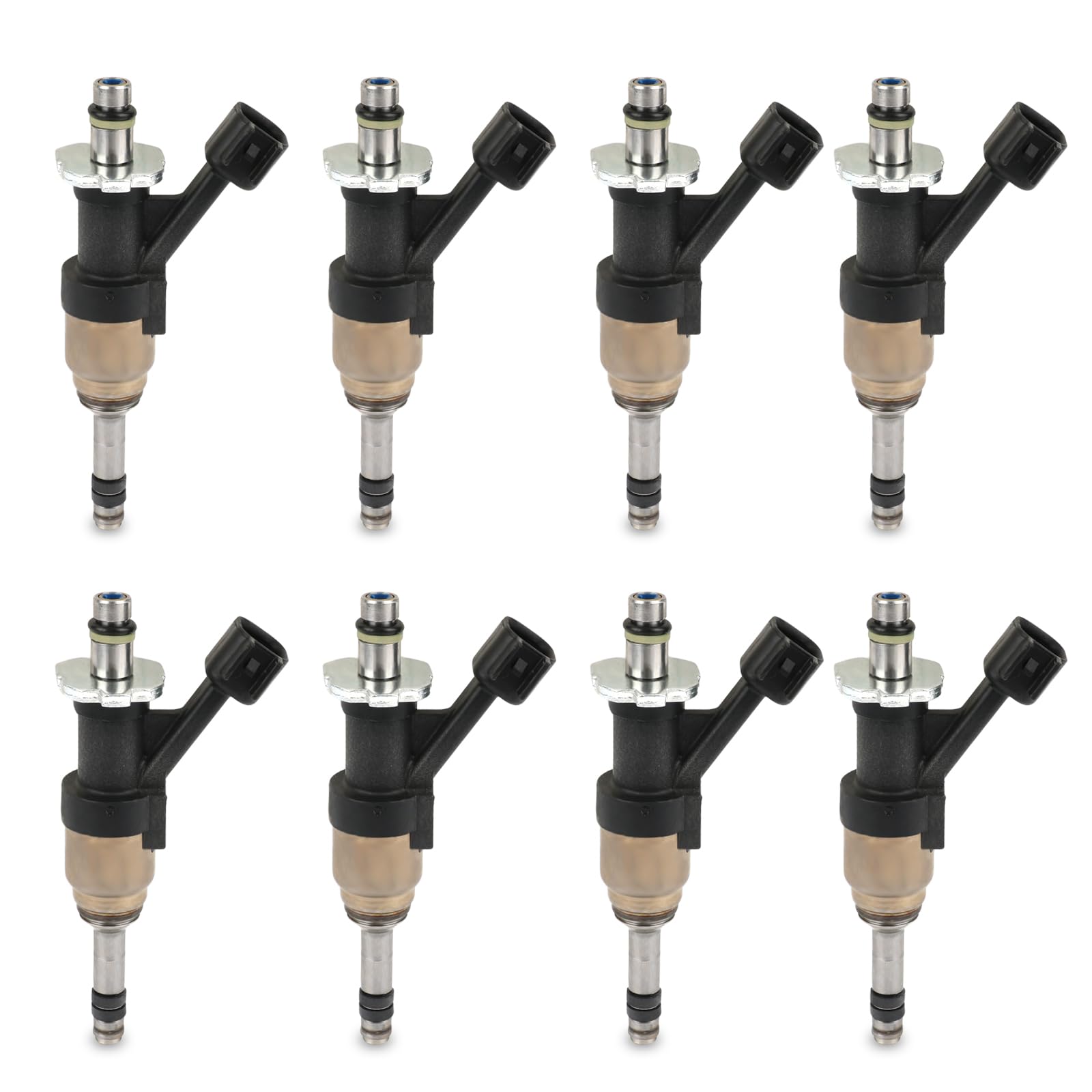 JDMON 8Pcs Fuel Injectors 12668393 12684126 Compatible with Cadillac Escalade 2015-2018, Chevy Camaro 2016-2018, Corvette/Silverado 1500 2014-2018,