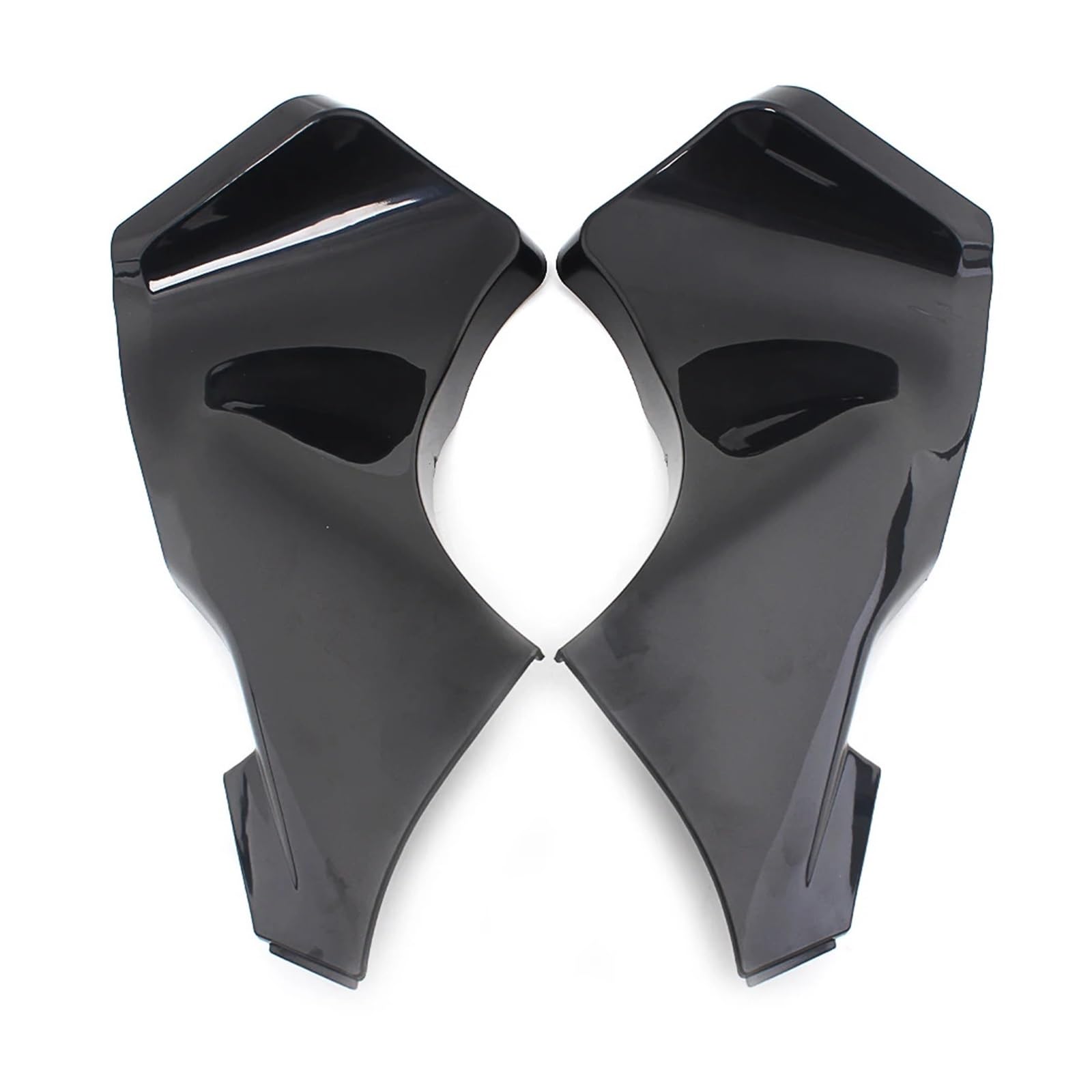 Obudowa rozpraszająca ciepło Do ZX6R 2005-2006 ochrona silnika osłona | 1 para osłon kanału powietrznego z tworzywa ABS, czarne akcesoria motocyklowe
