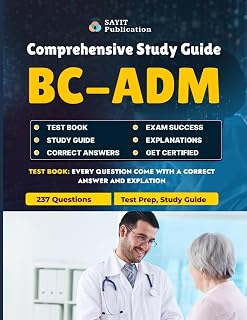 BC-ADM Exam Unofficial Test Prep 2025: Comprehensive Study Guide with 237 Practice Questions: Master Advanced Diabetes Management with Targeted ... Coverage of the 2025 BC-ADM Exam Curriculum