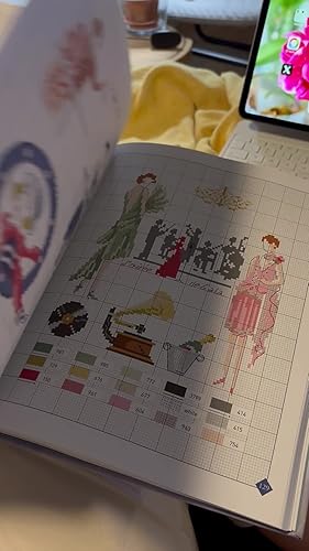 Retro Cross Stitch: 500 Patterns, French Charm for Your Stitchwork