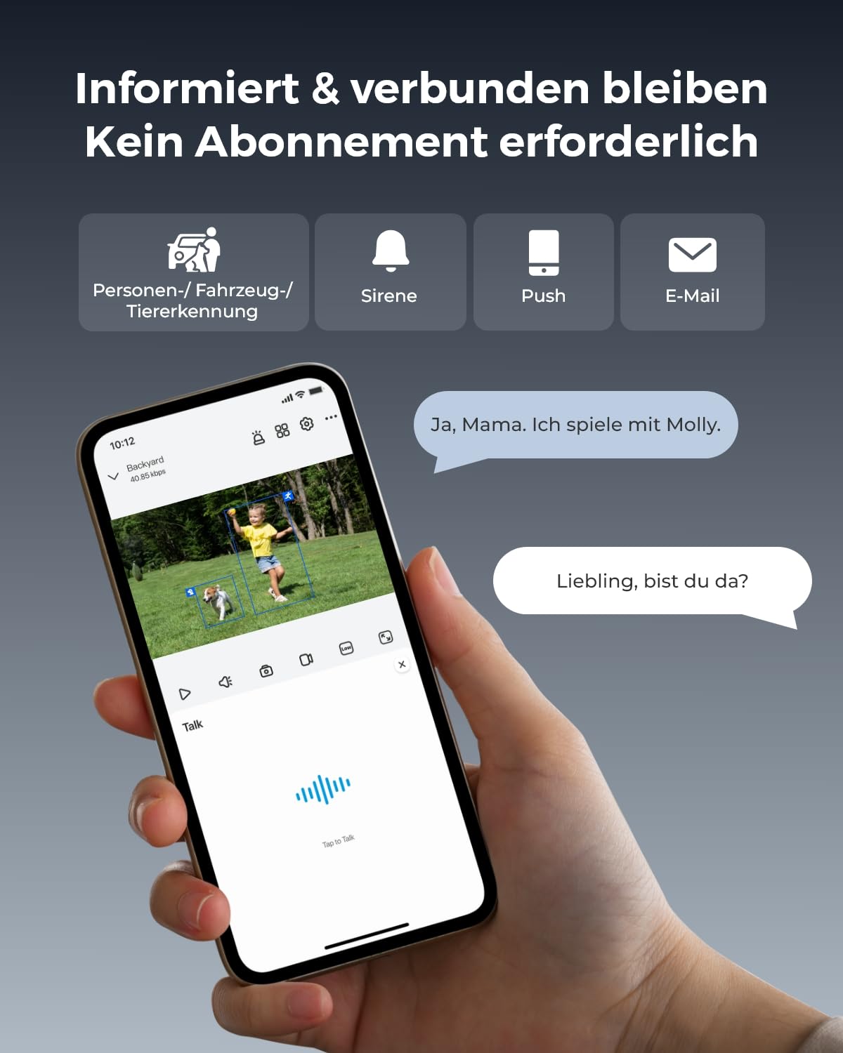 Reolink 5MP PoE Überwachungskamera Aussen Set, Farb-Nachtsicht, RLK8-500V4 | 4 Vandalensicheren PoE Außenkameras, 2,8mm Objektiv, Personen-/Fahrzeug-/Tiererkennung, IP67, 8-Kanal NVR mit 2TB HDD
