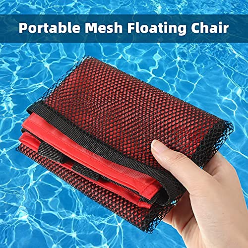 Silla Flotante De Malla Con Forma De Fideos Para Piscina, Sillas De Piscina Con Eslinga De Malla Para Ninos Y Adultos Eslinga De Fideos Adecuada Para La Relajacion En El Agua Espuma De Fideos Para