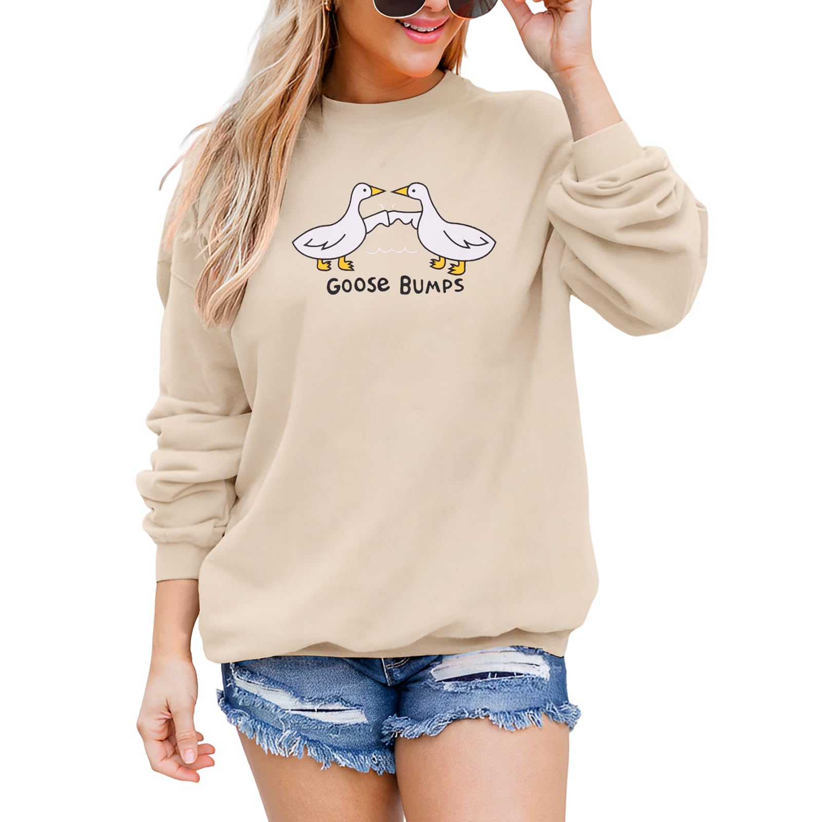 CM C&M WODROwomens Silly Goose Sweatshirt Sweatshirt
