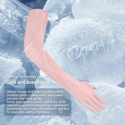 Miniatura 6 de MOUNT TEC Guantes de protección UV, manga de brazo, manga de codo, cubierta de tatuaje manga de compresión para cubrir brazos completos