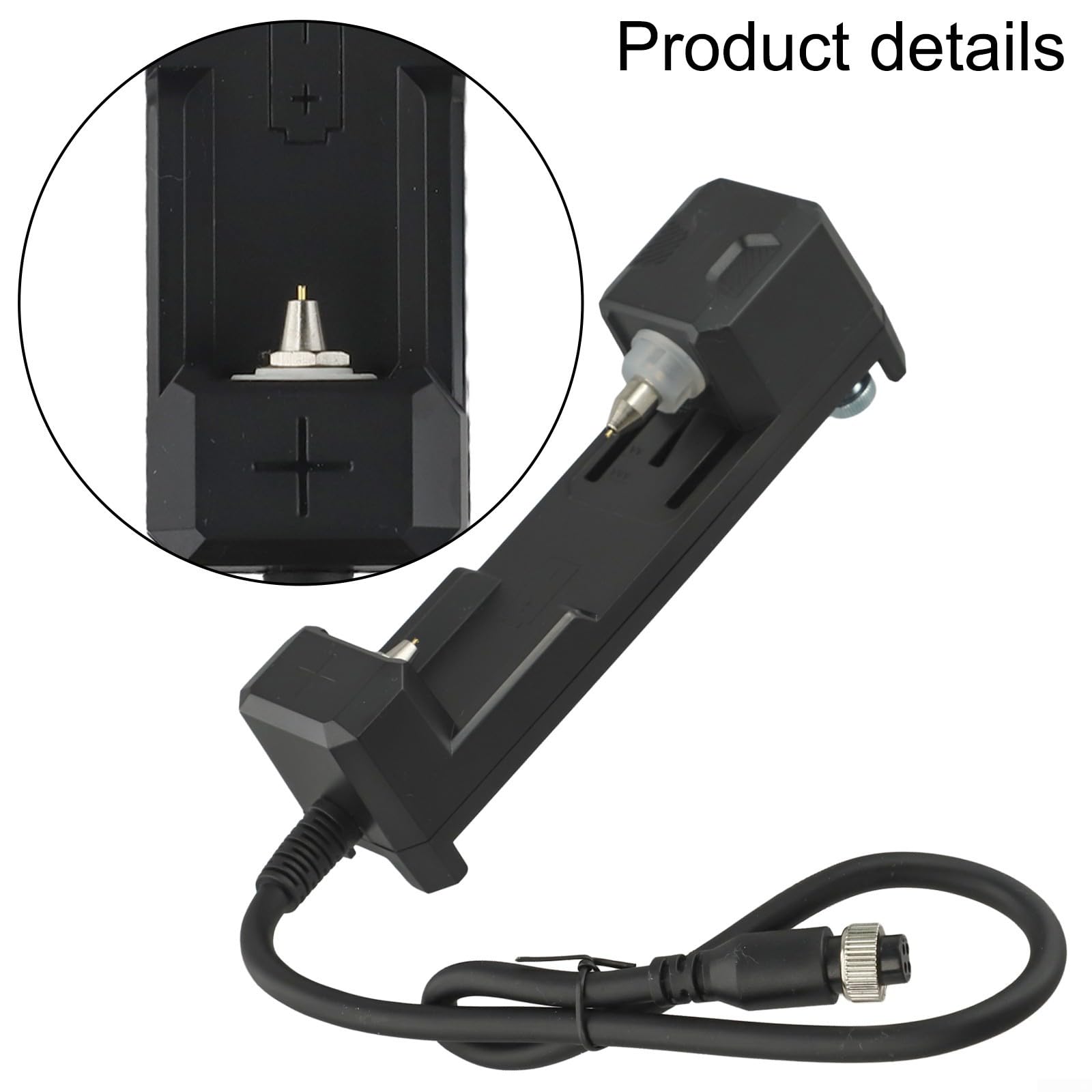 HRM-10 Interner Widerstandsmesser für Lithium-Batterien, 0–100 V Gleichspannung & 0–200 Ω Widerstandsprüfer mit Kelvin-Clips, Farbbildschirm und Datenexport (C)