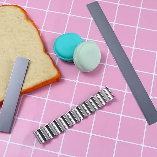 Miniatura 7 de Cuchilla de corte de arcilla, cortadores flexibles de arcilla polimérica de acero inoxidable, herramientas de corte de arcilla polimérica para