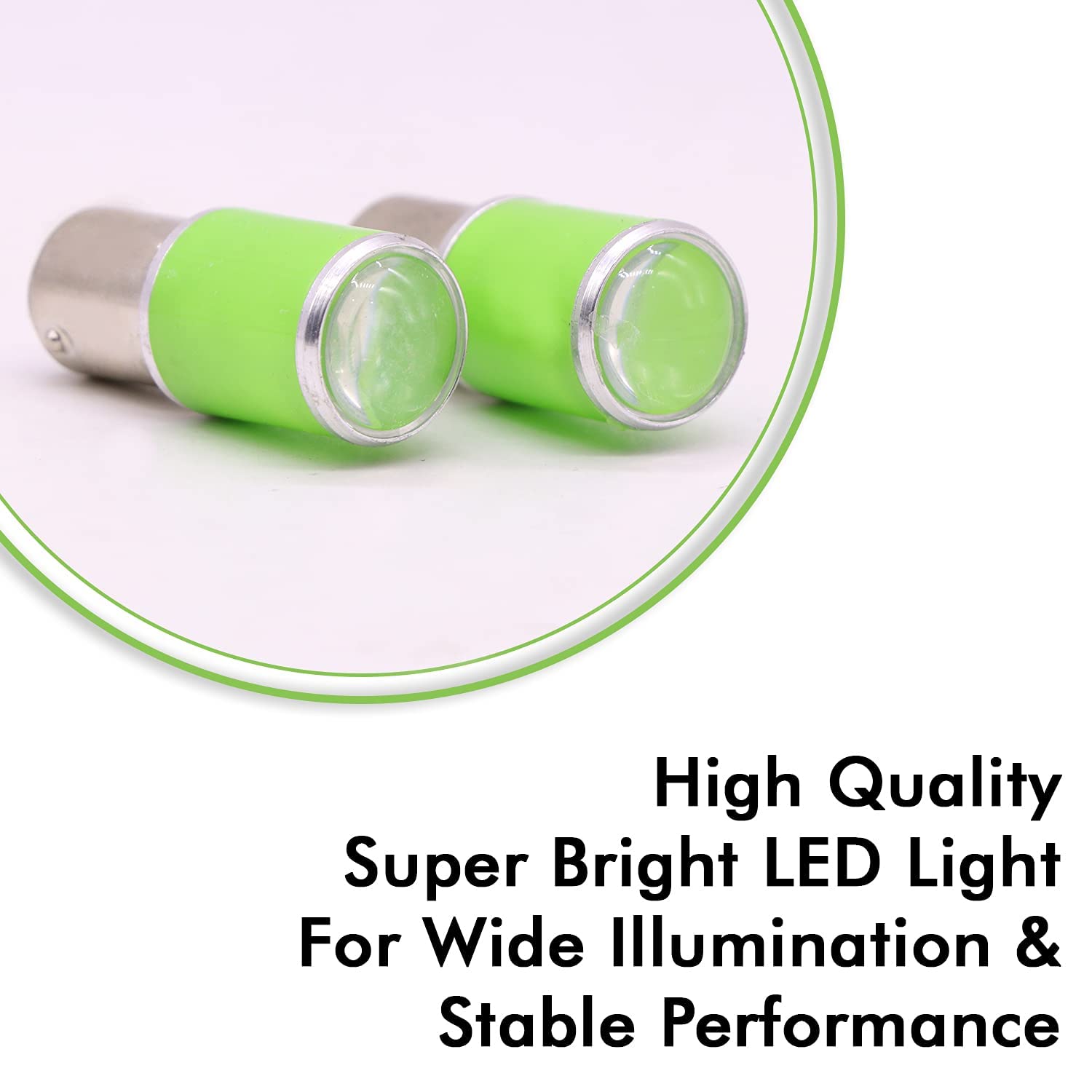 LED Léger 5W BA15D Rouge Deux Ampoules Signal Park Frein