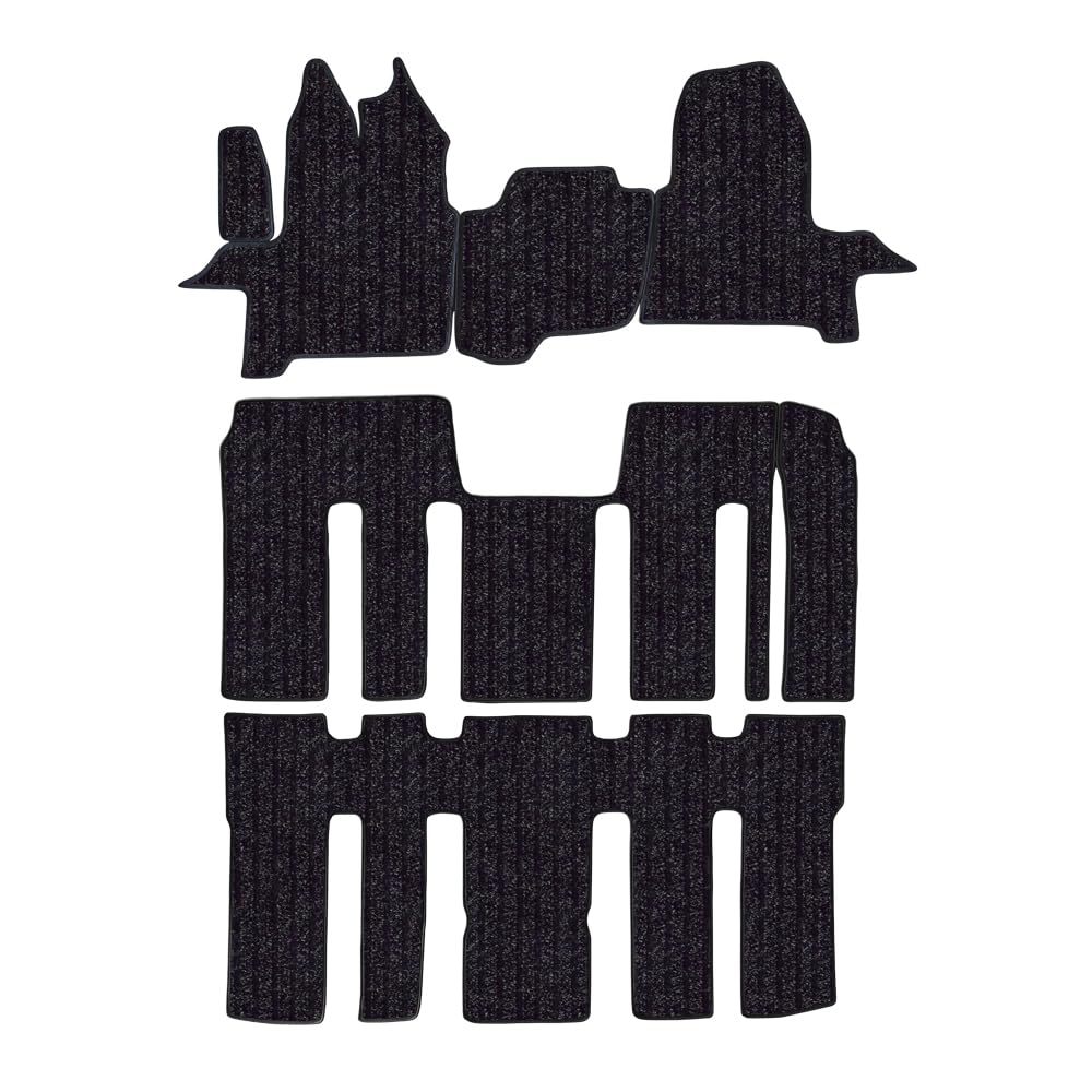 Tappetini Auto Opel Vivaro Set Tappetini Moquette Per Opel Vivaro, Renault Trafic, Nissan Primastar (2001-2014) - Bicolore Nero/grigio Tappeti Sprint Fiat Professional