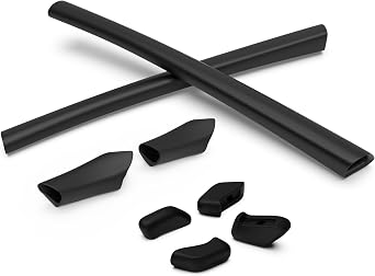 Replacement Nose Pieces & Ear Socks Rubber Kits for Oakley Half Jacket/Half Jacket XLJ