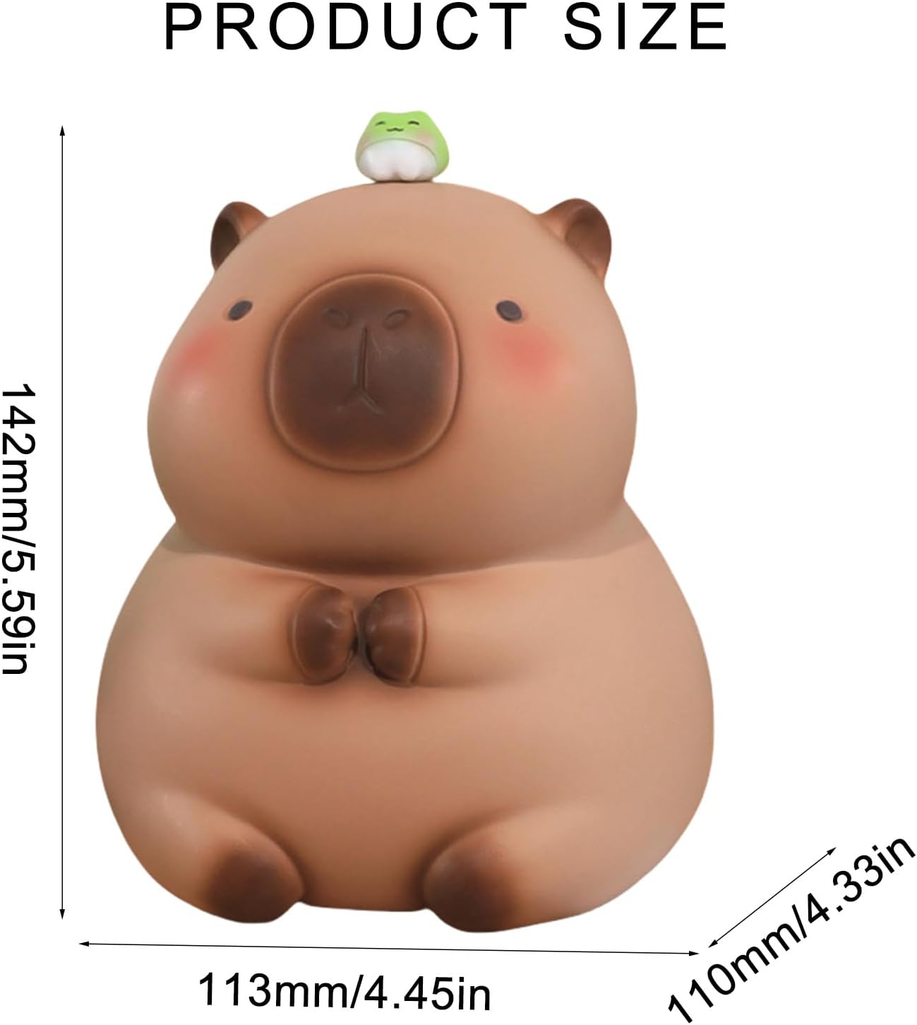 Small Size Capybaras Piggy Banks for Kids Coin Banks Saving Jar for Boys and Girls Birthday or Holiday