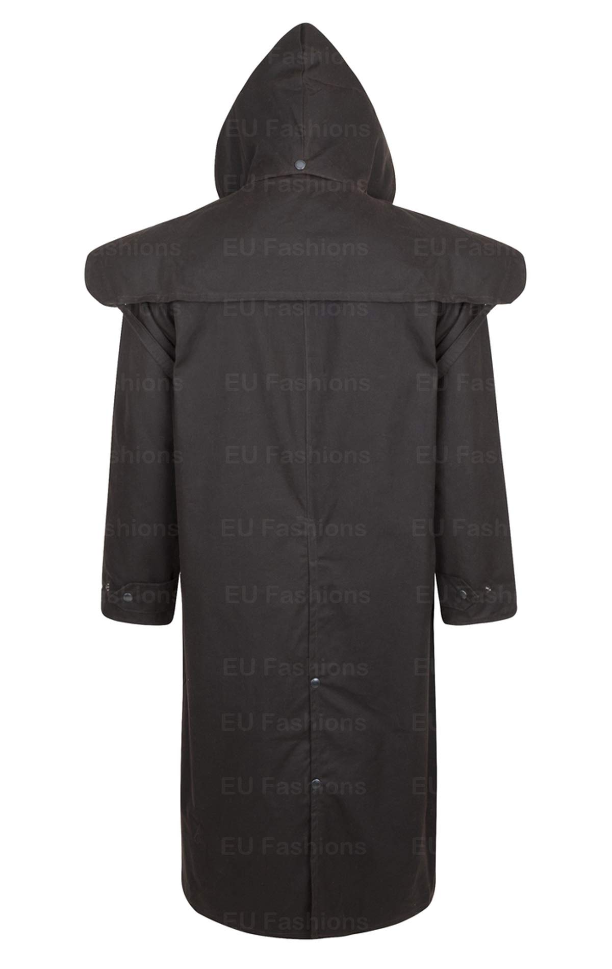 Waxed Stockman Long Cape Horse Riding Hunting Coat