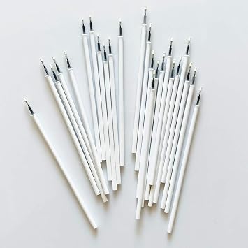 sencoo 100 Pack 0.5 mm Blue Gel Ink Pen Replace Refills