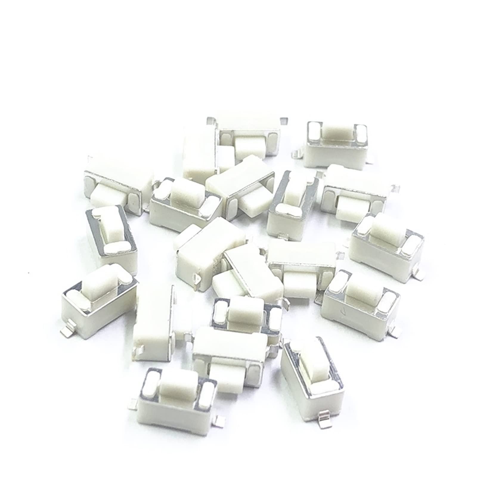 Interrupteur tactile SMD 3x6x4.3mm micro bouton poussoir 2 broches pour circuit imprimé
