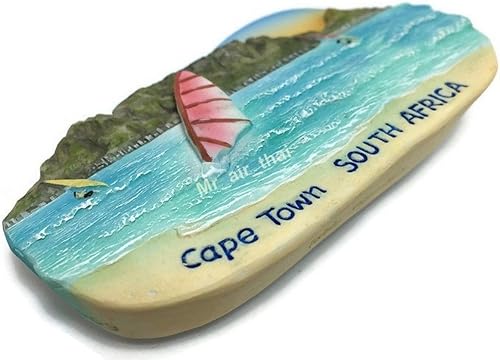 Miniatura 3 de Ciudad del Cabo Sudáfrica SOUVENIR RESIN 3D Imán de nevera SOUVENIR TURISTA REGALO 010